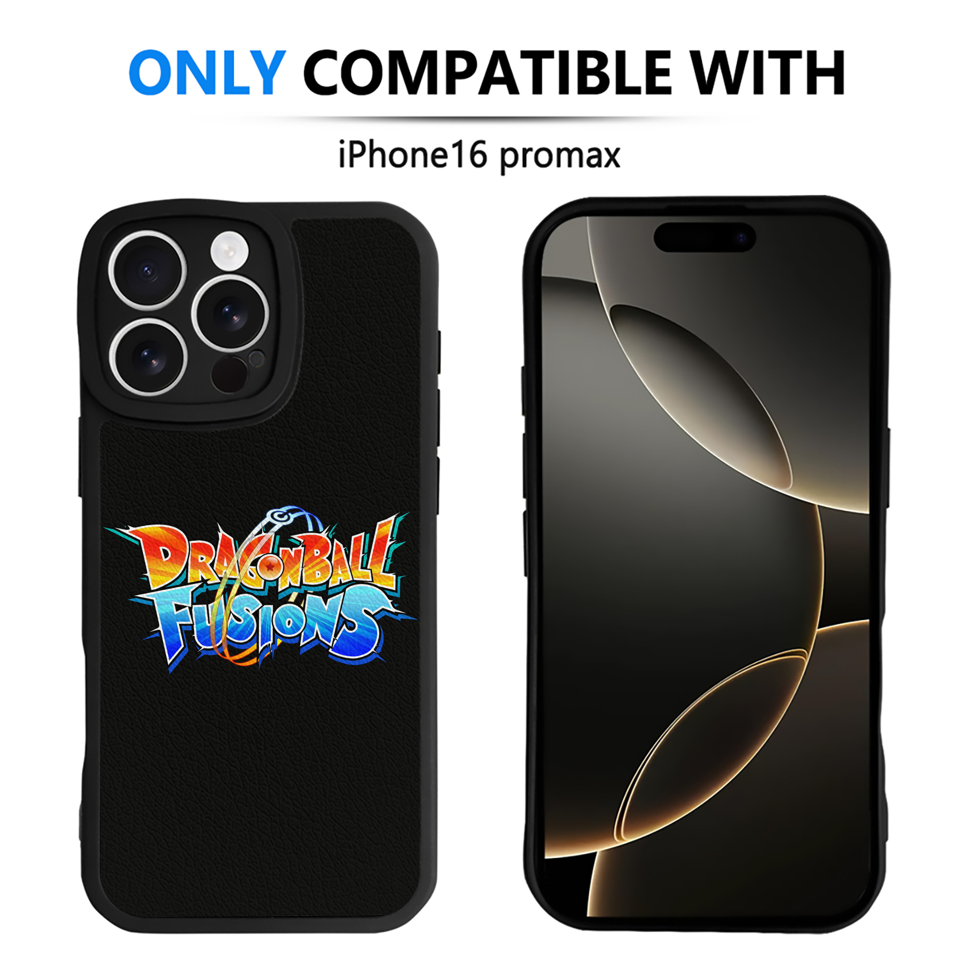 （画像用） ドラゴンボール DRAGON BALL 【iPhone 16シリーズ対応】シリコンスマホケース（レザー調） 材質：シリコン